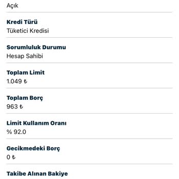 Turkcell Financell Findeks Puanımı Düşürüyor