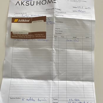 İstikbal Modoko Aksu Siparişi Belirtilen Sürede Teslim Etmeme