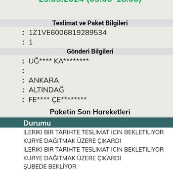 UPS Kadar Sorumsuz Bir Kargo Firması Görmedim