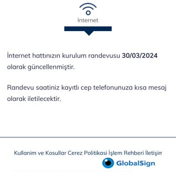 Türk Telekom'un Kurulum Tarihini Bir Türlü Ayarlayamaması.