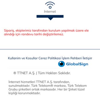Türk Telekom'un Kurulum Tarihini Bir Türlü Ayarlayamaması.
