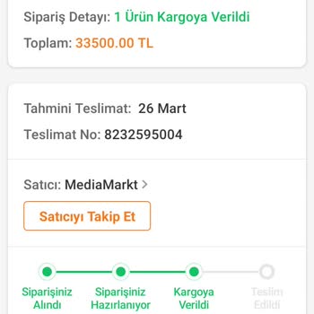 Media Markt Ve Trendyol LG Buzdolabı Siparişi
