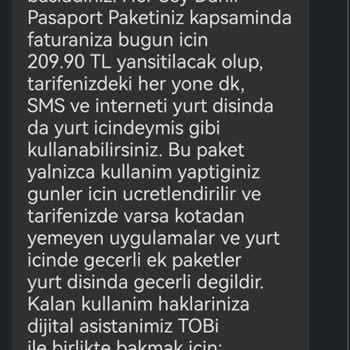 Vodafone Yurt Dışı Kullanım Yapmadığım Halde Faturaya Yansıtılması