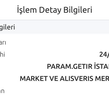 Getir Paramı İade Etmiyor