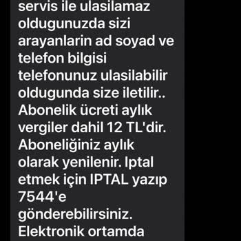 Vodafone Sağlamadığı Hizmetin Ücretini Alacak!