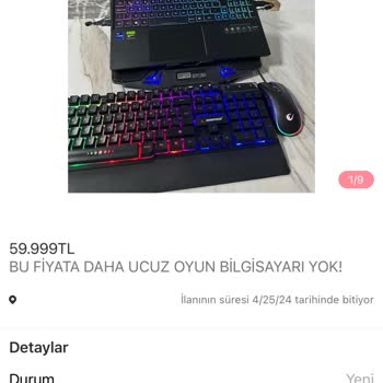 Letgo Sitesinin Sorumsuzluğu. Kesinlikle Kullanmanızı Önermiyorum