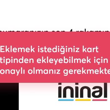 Samsung İninal Kart Para Yüklenememe Ve Uygulamaya İkinci Hesap Ekleyememe