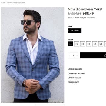 Klass Kombin Ürün Değişiminde Beden Yok Dediler Ama Öyle Değilmiş