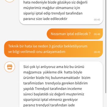 Trendyol Sipariş Belirsizliği 🥹