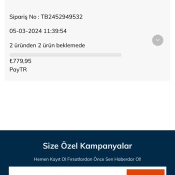 Tonny Black Günlerdir İademi Yatırmıyor