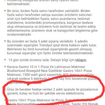 Karaca Züccaciye Karaca Eksik Ürün Gönderimi