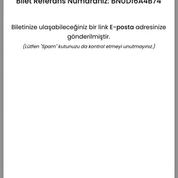 Biletinbu.com Satın Aldığım Biletimi Göremiyorum