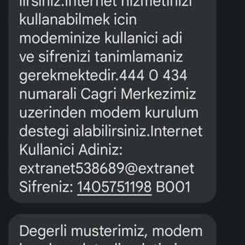 Extranet Kötü Hizmet Şikayeti