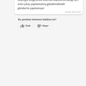 Trendyol'da Teslimat Gecikmesi Ve Bilgi Karmaşası
