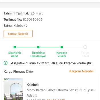 Trendyol'da Teslimat Gecikmesi Ve Bilgi Karmaşası