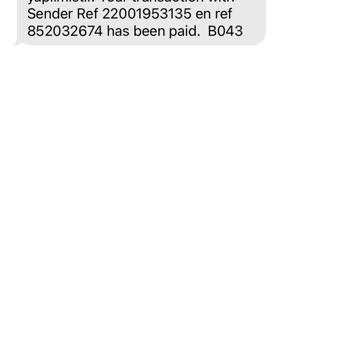 Sender Ödeme Hizmetleri Sender Ödeme Mesajı