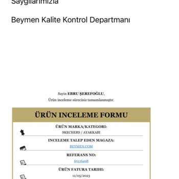 Beymen'den Aldığım Skechers Ayakkabı