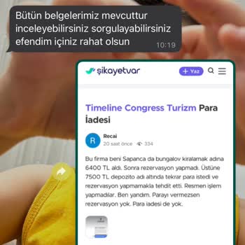 TimeLine Congress Turizm Timeline Congress Sapanca