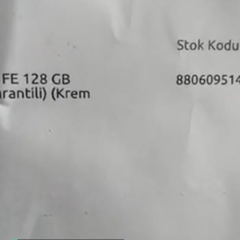 Hepsiburada Jelatinsiz Gelen 0 Telefon!