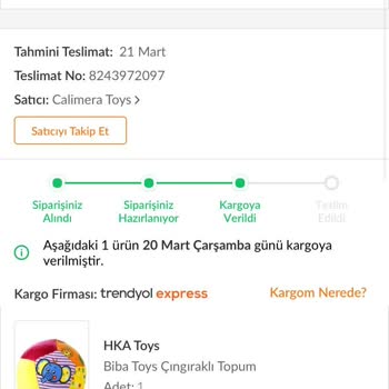 Trendyol Express Hizmette Kaplumbağa İsimde Express Olan Firma (Trendyol)