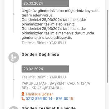 MNG Kargo Kargomu Getirmedi Ve Ger Gitti