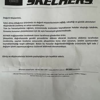 Skechers Go Run Consistent Shoe Exchange Problem