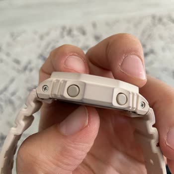 Casio G-Shock Gma Kayış Renk Değişimi Ersa Saat İlgisizliği!