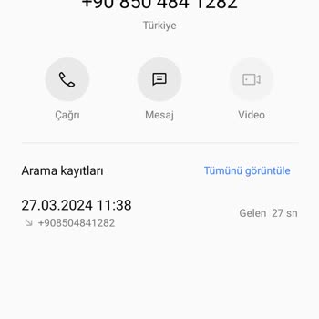 Türk Telekom Adına Fake Arama