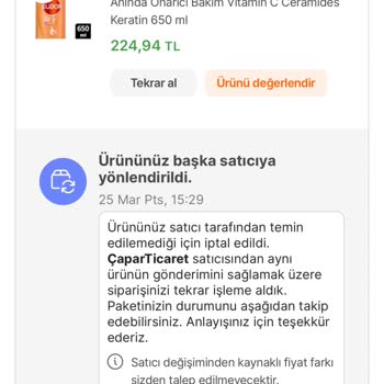 @Hepsiburada Firması Mağduriyeti