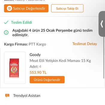 Trendyol'dan Aldığım Kedi Maması Kedilerimi Zehirledi...