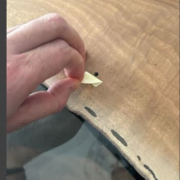 Samsun Doğal Ahşap & Epoksi Den Aldığım Masa Mağduriyeti