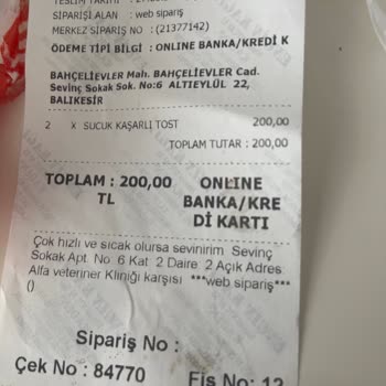 Köfteci Yusuf Yanık Tost Ve Soğuk