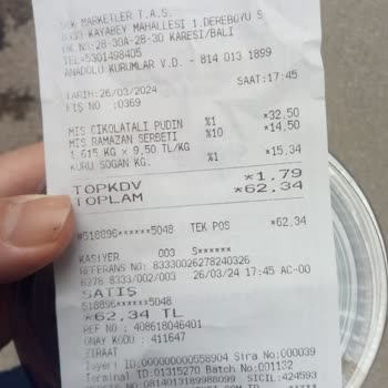 Şok Marketler Fiş Etiket Tutarsızlığı