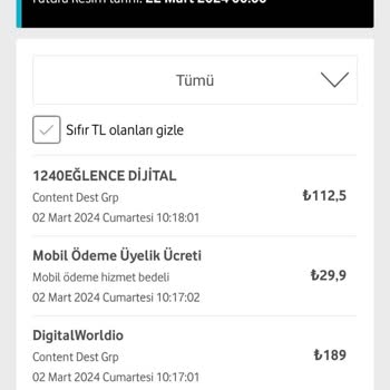 Vodafone Onayım Olmadan Yapılan Abonelik