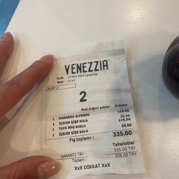 Özdemir AVM'de Makarna Hayal Kırıklığı