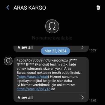 Aras Kargo Trendyol'dan İndirimle Alınan Ürünün Teslim Edilmemesi