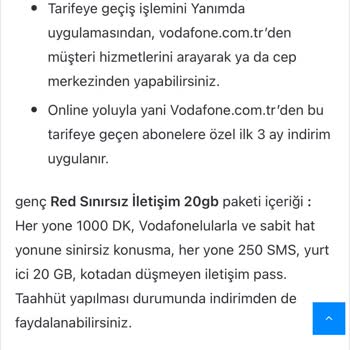 Vodafone, Taahhüt Fiyatının Üzerinde Fatura Kesiyor.