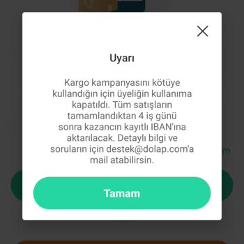 Dolap Uygulama Engel