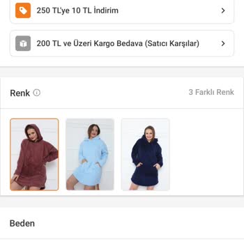 Trendyol Israrla Yanlış Beden Ürün Gönderilmesi.