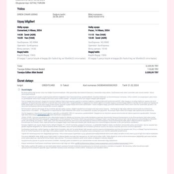 Öztaş Turizm Bilet İptali İçin Lütfen İlgili Kişilerle Görüşmek İstiyorum