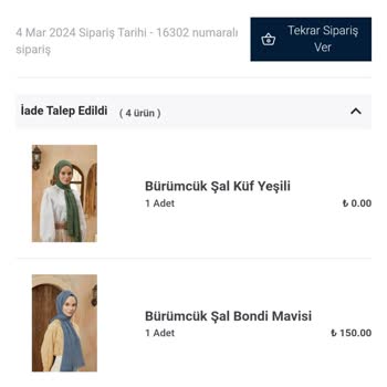 Qafiye Prive İadem Yapılmıyor Şallar Elinize Geçmiyor