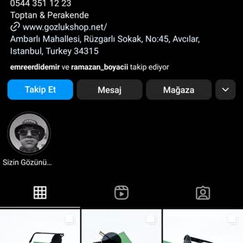 Gözlük Shop Verilmeyen Kargo Geri Gönderilmeyen Para