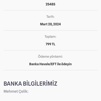 Dost Elektronik (dostelektronik.com) Verdiğim Siparişe Dönüş Sağlanmıyor
