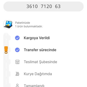 Kargom Hepsijet Te Hala Transfer Sürecinde