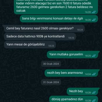 Turkcell Mobil Hizmetlerde Yaşanan Taahhüt Ve Fatura Karmaşası