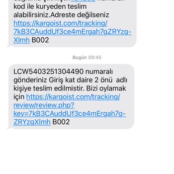 Kargoist İle Gönderilen Ürünüm Kayboldu