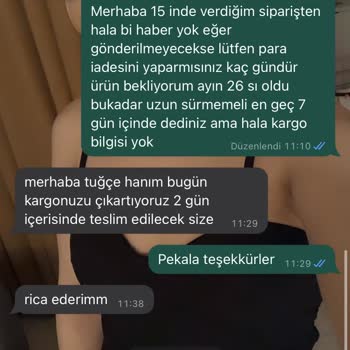 Shoebellas Siparişin İptal Edilmesini İstiyorum