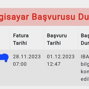 Gsb Vergisiz Tablet İadesinde IBAN Kontrol Ediliyor Aşamasında Kaldı