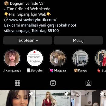 Strawberry Butik Adlı Instagram Hesabı Ürünümü Teslim Etmiyor.