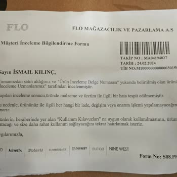 FLO Ayakkabı Çok Çabuk Deforme Olan Reebok